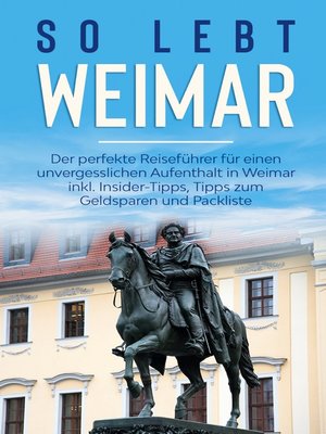 cover image of So lebt Weimar